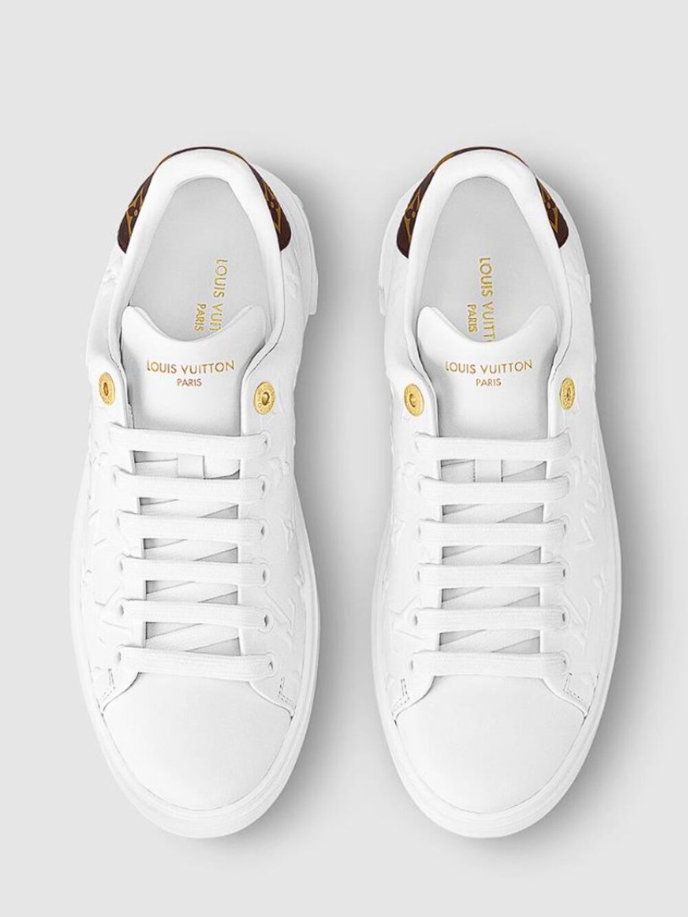 LOUIS VUITTON Women's Time Out Sneaker Size 40/US10 - Picture 2 of 11